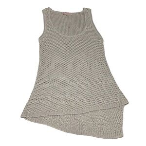 Philosophy Republic Clothing Women XS, Crocheted Tank Asymmetrical